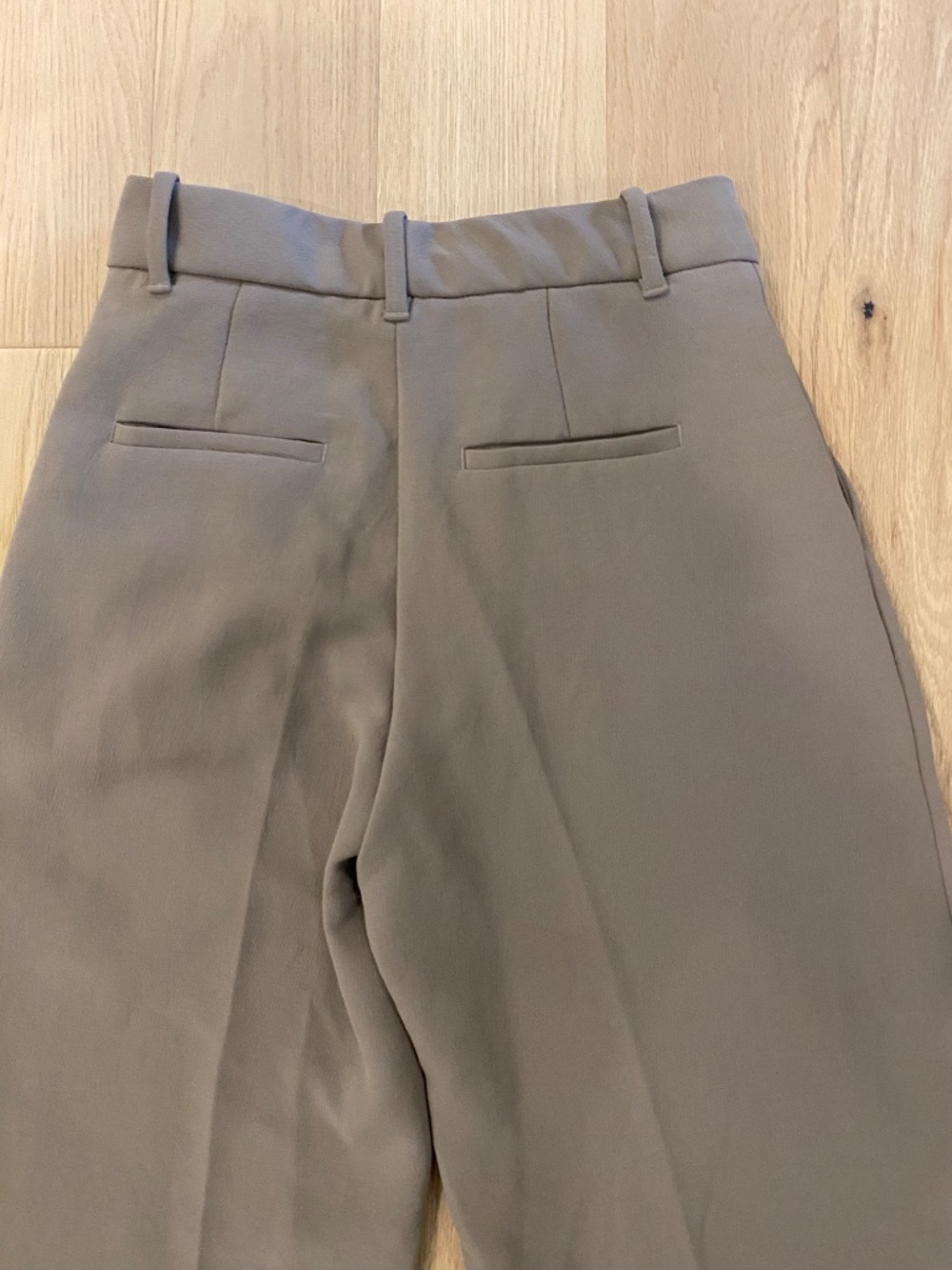 Aritzia Effortless Pleated Baggy Wide Leg Trouser Pant - Picture 13 of 16